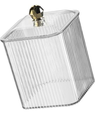 Portable Sturdy Cotton Pad Holder Stylish Home Accessory Portable for Efficient Cosmetic Storage and Organization - Buy Online on SooperMarket.com