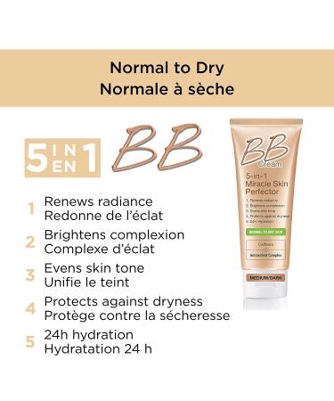 Garnier Skin Renew Miracle Skin Perfector B.B. Cream Light & Medium 2.5 fl oz - Buy Online on SooperMarket.com