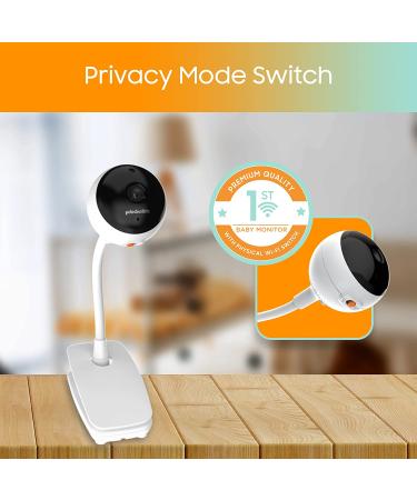 Chillax Giraffe Pro Smart Baby Monitor  WiFi Baby Monitor with Full HD 1080p Camera and 4.3 Video Parent Unit  Privacy Protection Switch  Auto Dimming LED  Gooseneck  2-Way Audio  Night Vision - Buy Online on SooperMarket.com