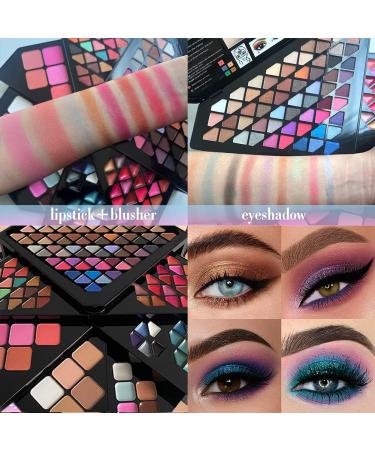 130 Color All-In-One Makeup Gift Set for Women | Professional Makeup Kit with Eyeshadow Lipstick Eyebrow Gel & More - Buy Online on SooperMarket.com