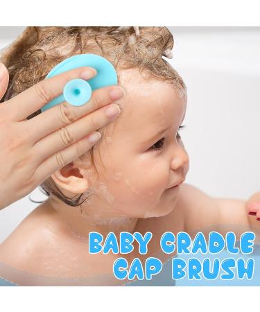 Lallisa 30-Piece Silicone Face Scrubber Set for Baby | Gentle Cradle Cap Brush for Facial Cleansing, Exfoliation, and Massage | Ideal for Dry Skin, Eczema - Buy Online on SooperMarket.com