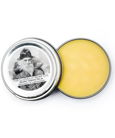 Clovelly Soap Co Naturally Handmade Beard Balm - Bergamot & Lemongrass 40g Tin | International Shipping Available - Buy Online on SooperMarket.com