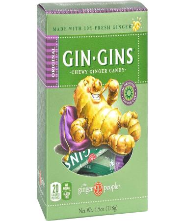 Ginger People Chewy Ginger Candy - 4.5 oz | Gourmet Ginger Gins - Buy Online on SooperMarket.com