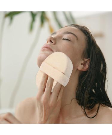 minkissy Cotton Linen Bath Towel Bath Scrubber Bathing Sponge Shower Brush Take a Bath Tub - Buy Online on SooperMarket.com