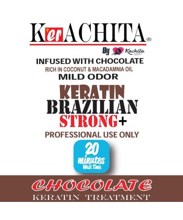 KERACHITA Brazilian Keratin Chocolate Strong 32 floz - Professional Hair Smoothing Treatment 1 Litre - Made in USA - Buy Online on SooperMarket.com