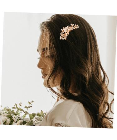 FOYTOKI Hair Comb for Women Hair Side Comb for Women Wedding Hair Accessories for Bride Pearl Hair Side Comb Rhinestone Side Comb Decorative Hair Comb Bride Hair Accessories - Buy Online on SooperMarket.com