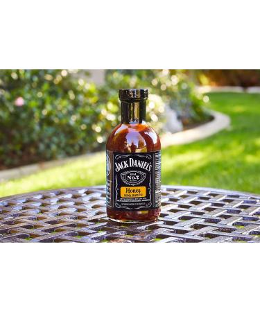 Jack Daniel Honey BBQ Sauce 553g - Gluten Free, No Preservatives - Barbecue Sauce Bottle - Buy Online on SooperMarket.com
