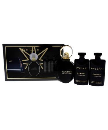 Bvlgari Goldea The Roman Night Women 4 Pc Gift Set - Buy Online on SooperMarket.com