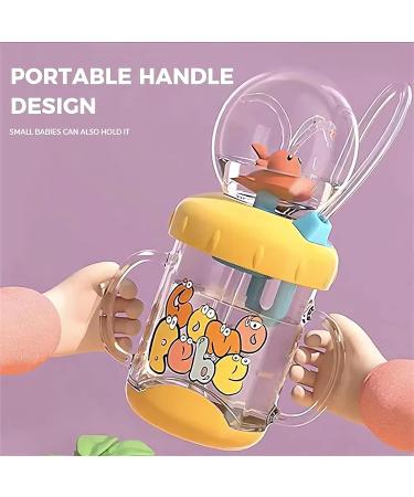 Tictoyo Whale Squirt Drinking Cup - 2023 New Cute Whale Spray Water Cup | BPA Free Leak Proof Straw Sippy Cup for Kids | Non Spill Water Bottle with Weighted Straw | 220ml/Green - Buy Online on SooperMarket.com