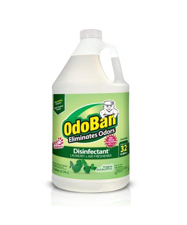 OdoBan Disinfectant Concentrate and Odor Eliminator, 1 Gallon, Original Eucalyptus Scent 3.79 Litre (1 Count)
