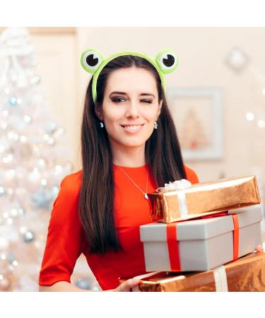 Cute Frog Headband Spa Headband for Girls and Women - Green Frog Eye Makeup Headband - Buy Online on SooperMarket.com