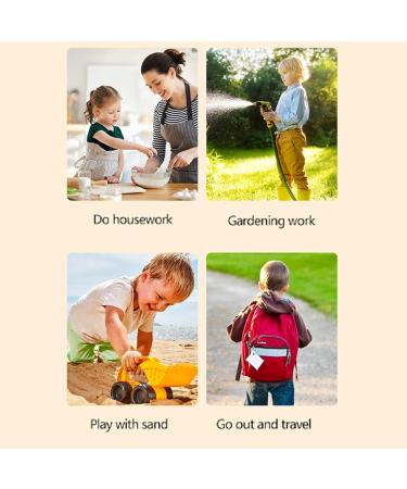 Teksome Kids Nail Brush Nails Toes Cleaning Brush Easy To Grasp Gentle Bristles Nail Brush For Cleaning Fingernails Men And Women Brown - Buy Online on SooperMarket.com