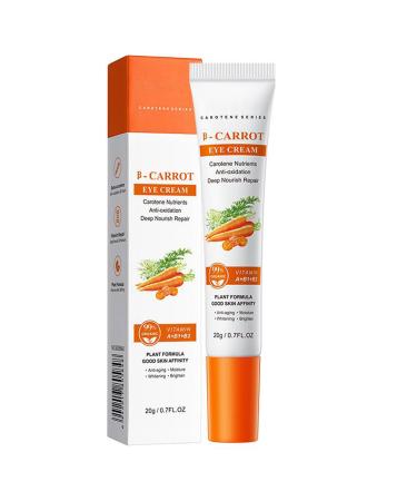 Carotene Eye Cream Moisturizes Carrot Vita Eye Cream Eye Wrinkles and Eye Bags Tighten and Firm Eye Skin Hydrating Moisturizes Reduces Puffiness