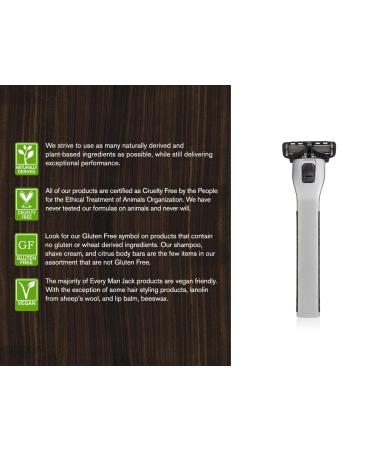 Every Man Jack Chrome Manual Razor - Premium Shaving Experience (1 Pack) - Buy Online on SooperMarket.com