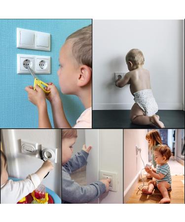 Jenbode Outlet Covers Baby Proofing  32 Pack Safe & Secure Electric Plug Protectors  Sturdy Childproof Socket Covers for Home & Office  Easy Installation  Protect Toddlers & Babies - Buy Online on SooperMarket.com