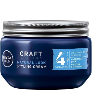 Nivea Men Styling Cream (1x150ml) pack of 1 Hair Cream for Malleable Hold without Hardening Flexible Hair Gel for a Natural Look Parent