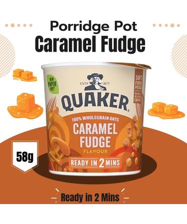 Quaker Oats Pick N Mix - Choose From 6 Flavours |Banana & Strawberry Apple & Blueberry Golden Syrup Original Porridge Oat Chocolate Orange Oat Caramel Fudge - Pack of 2 59.00 g (Pack of 2) - Buy Online on SooperMarket.com