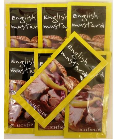 25 English Mustard - 25 Individual sachets