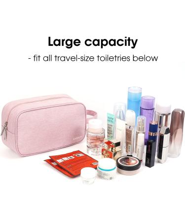 Women's Travel Toiletry Wash Bag - Dopp Kit Makeup Organizer, Pink - Buy Online on SooperMarket.com