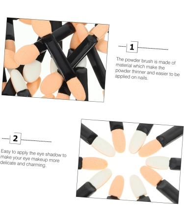 Baluue 50pcs Nail Sponge Nail Powder Stick Makeup Gadgets Make up for Face Manicure Plastic Abs - Buy Online on SooperMarket.com