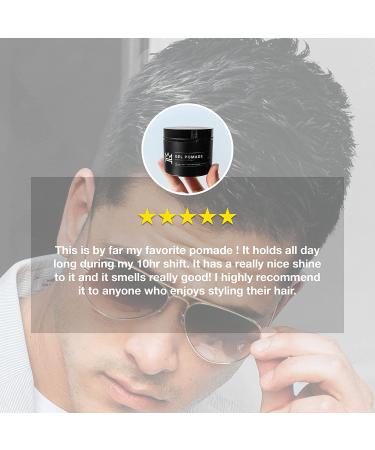 Hair Craft Co. Pomade 2oz - Semi-Matte Medium Hold Gel for Men - Barber Approved, Water Soluble, Boss Scented - Buy Online on SooperMarket.com