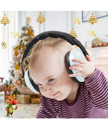 GUKOY Baby Ear Protection Headphones for Ages 0-3 Years | Noise Cancelling Ear Defenders for Infant Hearing | White - Buy Online on SooperMarket.com