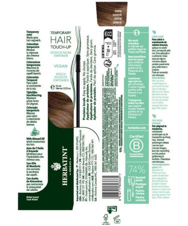 Herbatint Temporary Hair Touch-Up Temporary Colour 10ml - Blond - Buy Online on SooperMarket.com