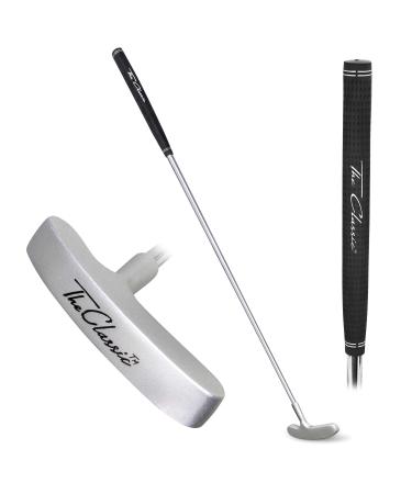 GoSports Classic Golf Putter, Choose Between 2 Way or Blade Putter - 35" Length with Premium Grip 2-Way