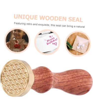 MUSISALY 1pc Dispensing Plate Tool Retro Sealing Stamp Eye Shadow Pressure Stamper Hotfix Copper Copper Head 1 count (Pack of 1) Golden - Buy Online on SooperMarket.com