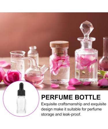 Beaupretty 10-Pack Clear Glass Essential Oil Travel Bottles - Empty Tincture Containers with Drip Tenders for International Shipping - Buy Online on SooperMarket.com