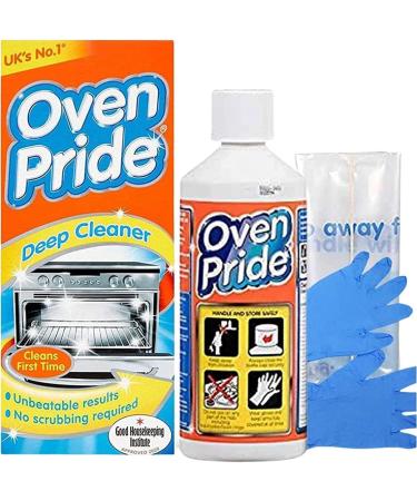Oven Pride Deep Cleaner Oven Kit 500ml 4Pk + Our Gift for You: Organza Bag Size: 9 x 7 x 0.1cm - Buy Online on SooperMarket.com