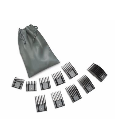 Buy Oster Limited Edition Classic 76 Hair Clipper with 2 Blades & 10-Piece Comb Set - Unisex Adult - Burgundy & Black - International Shipping Available - Buy Online on SooperMarket.com
