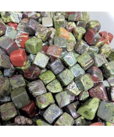 Natural Crystals and Stones 4pcs Natural Dragon Blood Stone Cube Quartz Polished Stone Crystal Gemstone Crystal Gravel Natural Quartz Crystals for Decoration kaixun - Buy Online on SooperMarket.com