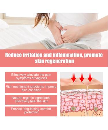 3pcs Intimate Area Cream Moisturizing Nourishing Intimate Nursing Cream Relieve Itching Odor with Plant Extracts Suitable for Dermatitis Fungus Relief - Buy Online on SooperMarket.com
