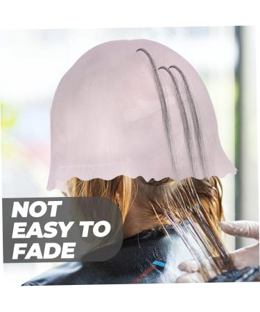 Gogogmee Silicone Highlighter Cap Hair Highlighting Hat Hair Crochet Hook Hair Dye Hats Crochet Hook for Hair Dyeing Color Cap Salon Hair Highlight Hat Crochet Hats Dye Caps - Buy Online on SooperMarket.com