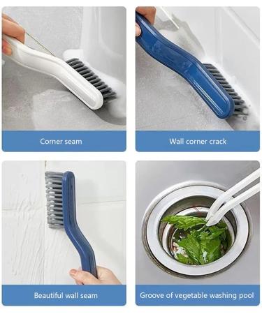 Professional Window Cleaning Tool Window Narrow Cleaning Brush Window Cleaning Convenient Household Tool Bathroom Cleaning Brushes Blue - Buy Online on SooperMarket.com