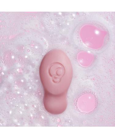 100% Vegan Foamy Facial Cleanser with Rose Oil - Gentle Plastic-Free Radiant Skin | 60g - Buy Online on SooperMarket.com