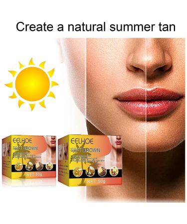 2PCS Eelhoe Tanning Gel: Intensive Soft Brown Accelerator for Outdoor Sun - Achieve Natural Tan Skin - Buy Online on SooperMarket.com