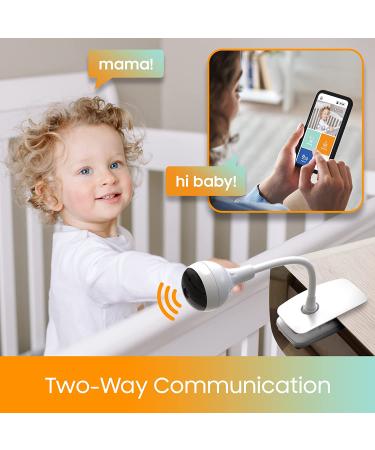 Chillax Giraffe Pro Smart Baby Monitor  WiFi Baby Monitor with Full HD 1080p Camera and 4.3 Video Parent Unit  Privacy Protection Switch  Auto Dimming LED  Gooseneck  2-Way Audio  Night Vision - Buy Online on SooperMarket.com