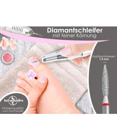 Fine Diamond Grinder Cutter for Skin & Nails - Foot Care Manicure & Nail Art - Buy Online on SooperMarket.com