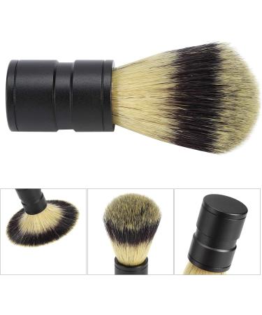 iFCOW Beard Shaving Brush for Men - Aluminum Handle Soft Synthetic Nylon Barber Tool | International Shipping - Buy Online on SooperMarket.com