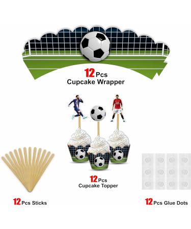 Seyal Soccer Football Cupcake Wrapper - Buy Online on SooperMarket.com