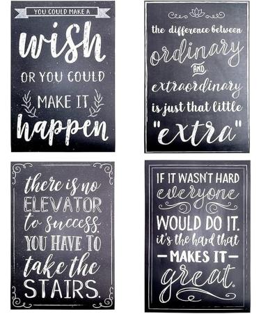 Youding Motivational Quotation Posters 20 Inspiring Growth Mindset Prints for Home Office & School Wall Art - Buy Online on SooperMarket.com
