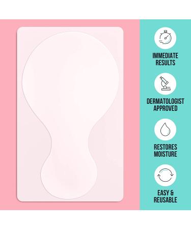 Sio Beauty SkinPad Silicone Chest Anti-Wrinkle Patches - 2 Weeks Supply | Reusable Overnight Decollette Pad for Neck & Cleavage | Anti-Aging Patch - Buy Online on SooperMarket.com