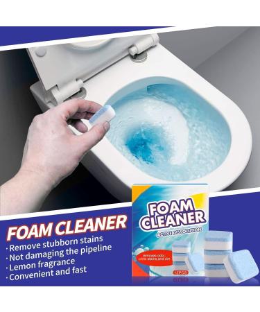 Automatic Powerful Foam Cleaner 2023 Upgrade Foam Cleaner for Toilet Cleaner Foaming for Toilet Foam Cleaner Active Dissolution Toilet Bathroom Cleaners Natural Toilet Cleaner Easy to Use (2Box) - Buy Online on SooperMarket.com