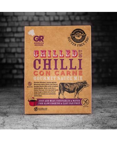 Gordon Rhodes Chilli Con Carne Gormet Sauce Mix Gluten Free - Chilli Wizards