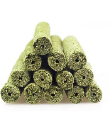 ULIGOTA Timothy Hay Sticks: Handmade Natural Chews for Rabbits, Guinea Pigs, and Small Pets - Buy Online on SooperMarket.com