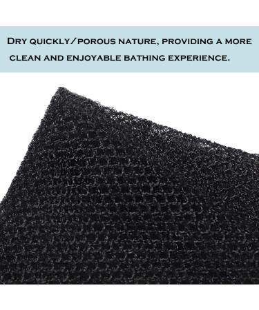 African Exfoliating Net Set - 4 Pack Body Scrubber & Back Scrubber by JASSINS - Buy Online on SooperMarket.com