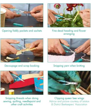 PETA Easi-Grip Nail Scissors with Protector | Self-Opening Stainless Steel | Ergonomic Design for Weak Hands | Precision Cut | High Strength - Buy Online on SooperMarket.com