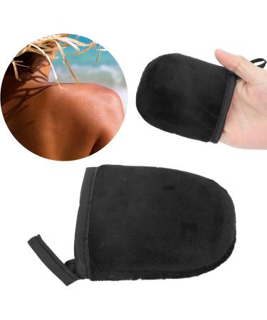 Verdant Touch Tanning Mitten Self Tanner Mitt Tanning Mitts Flocking Lotion Applicator for Small Sunless Tanner Black - Buy Online on SooperMarket.com